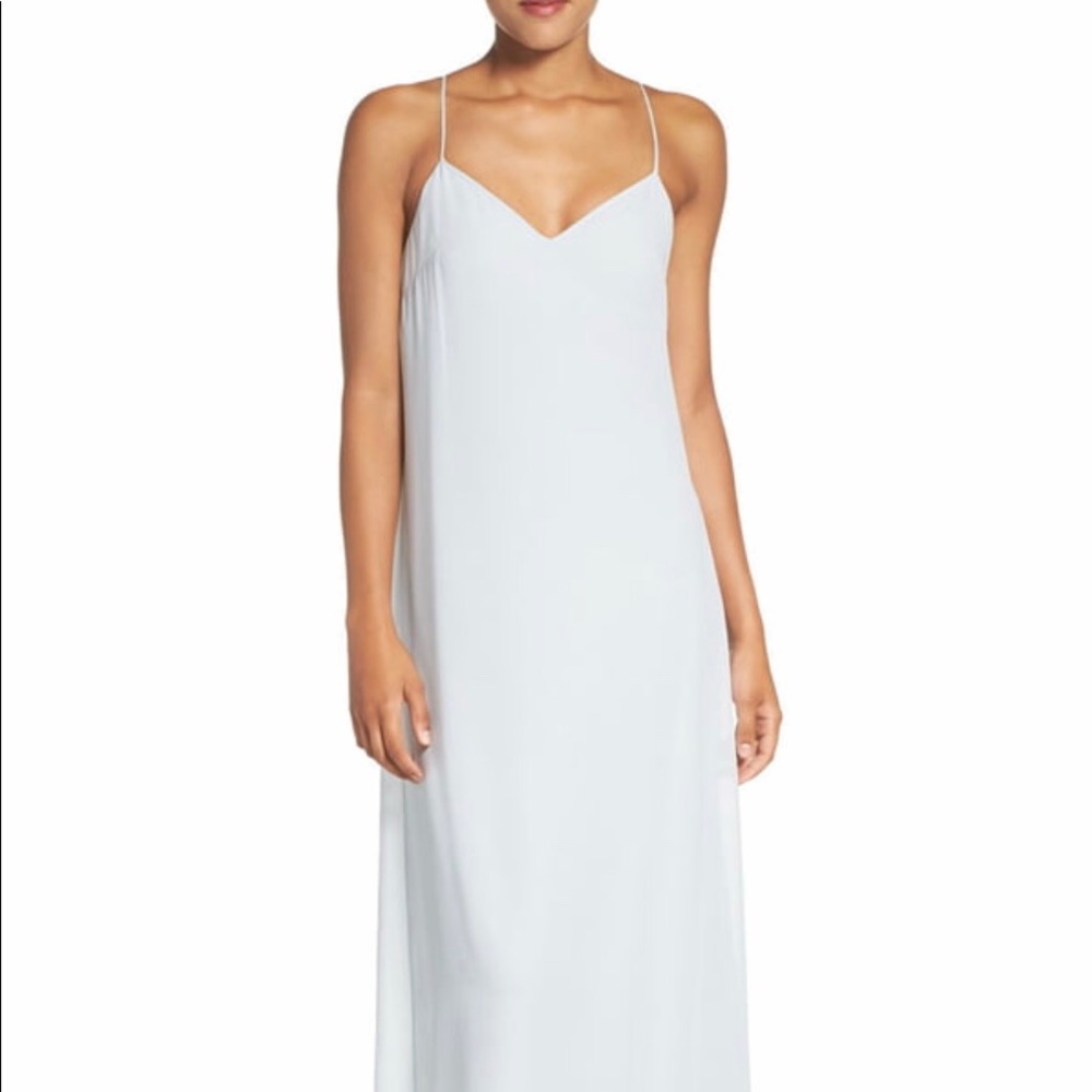 Nouvelle Amsale Willa V-Neck Bridesmaid Gown